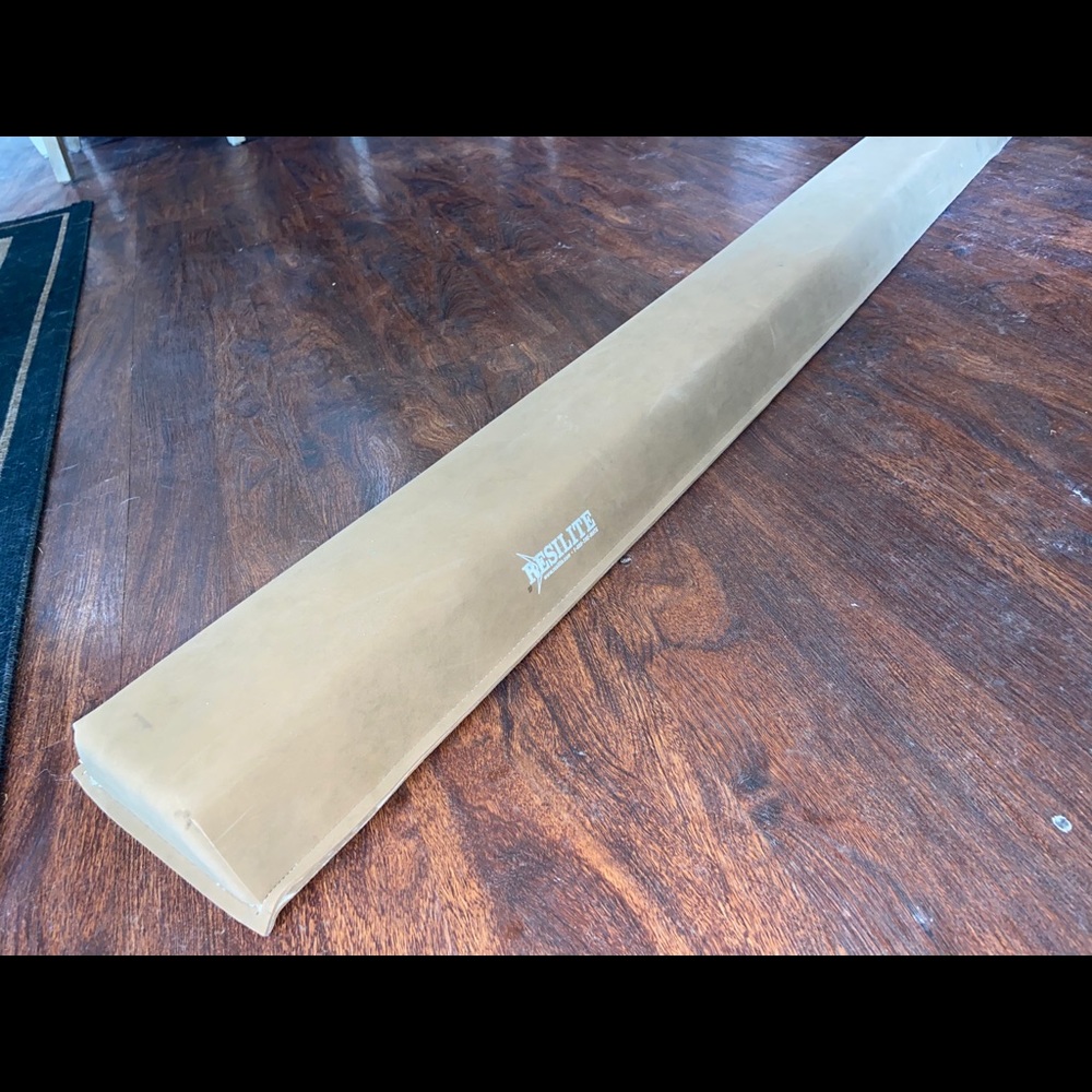 Resilite foldable floor gymnastics balance beam